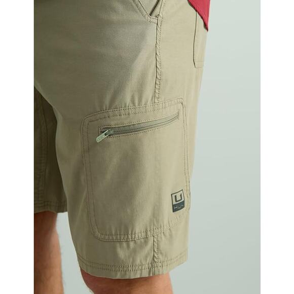 HUK Next Level 10.5", Quick-Drying Fishing Shorts for Men - Picture 2 of 9